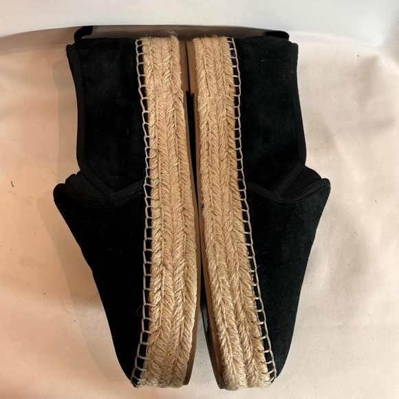 SAM EDELMAN SZ 10 CARRIN Slip On Espadrilles Kid Suede Flats Loafers NEW - Picture 6 of 8